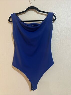 Express women’s ' Royal Blue One-Piece Bodysuit